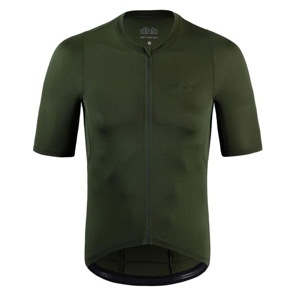 dhb Mens Tailored Short-Sleeved Cycling Jersey / Green